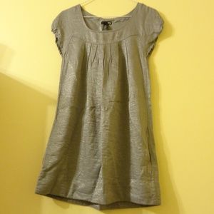 Silver Dress Tunic metallic H&M
